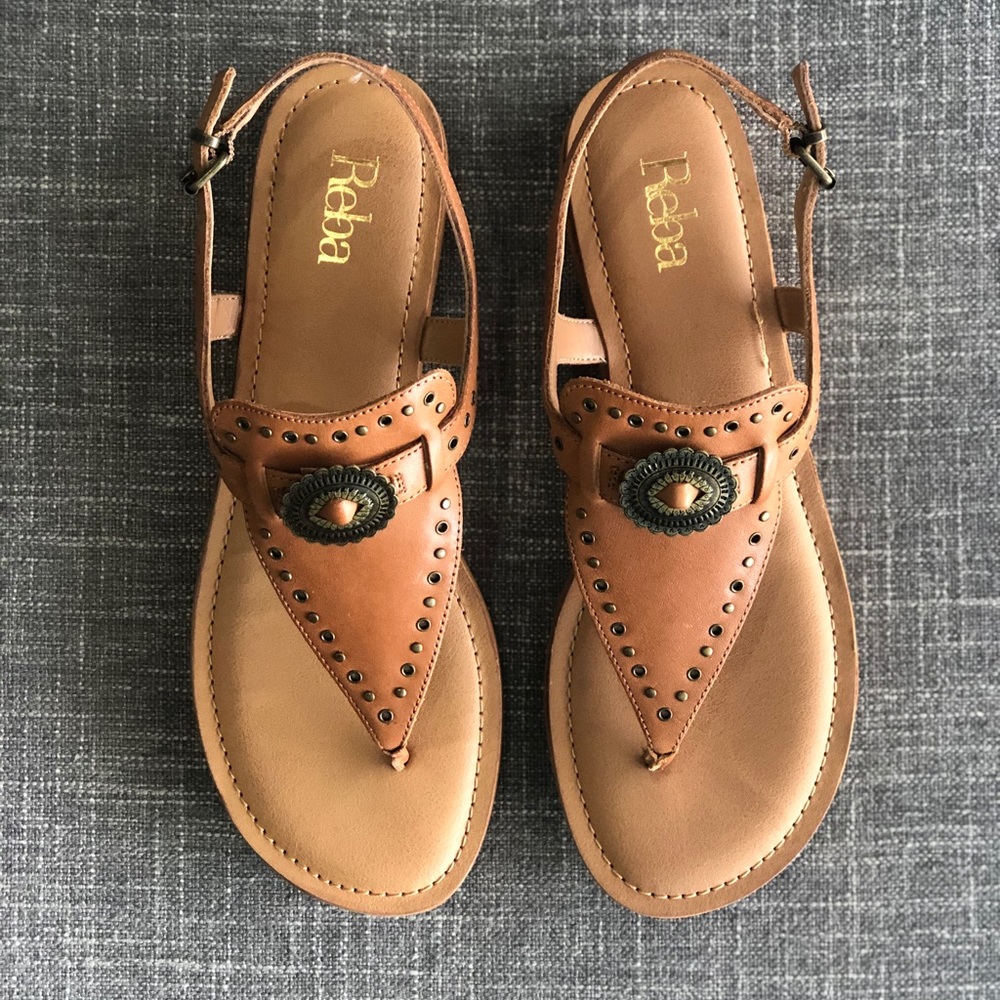 Reba “Maddy” Leather Sandal